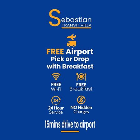 Sebastian Transit Villa With Free Shuttle Service To Airport Kotugoda Экстерьер фото